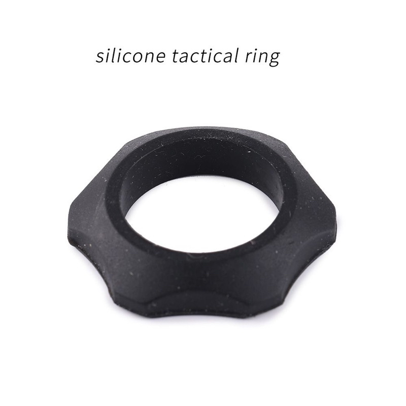 Vòng Silicone tactical Cho Đèn Pin Convoy S2 + / C8 + / L21B