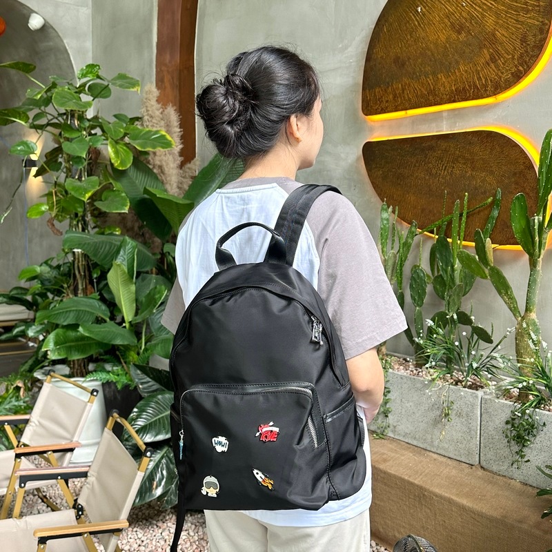 Balo Vải  Họa Tiết Màu Sắc Cidu BL11