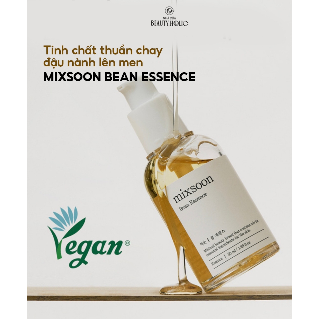 Tinh chất và kem dưỡng đậu lên men MIXSOON BEAN ESSENCE & CREAM