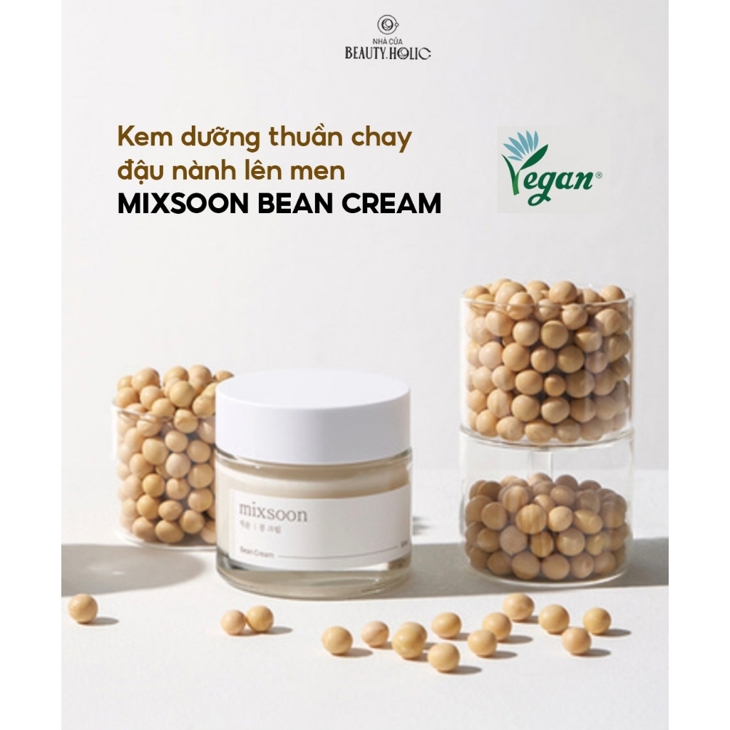 Tinh chất và kem dưỡng đậu lên men MIXSOON BEAN ESSENCE & CREAM