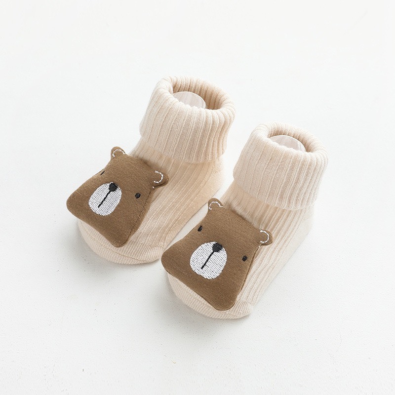 Tất trẻ em hình thú cao cấp có chống trượt - Shubim-Kids