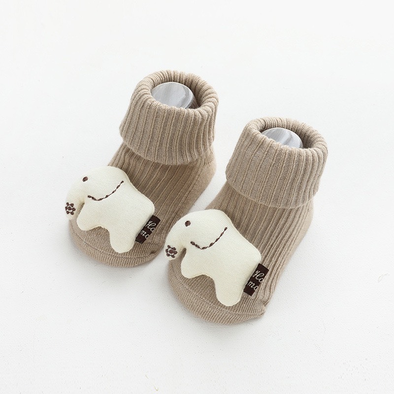 Tất trẻ em hình thú cao cấp có chống trượt - Shubim-Kids