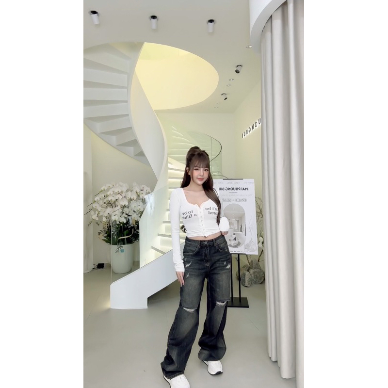 Áo Body Đính Cúc Dọc MPB