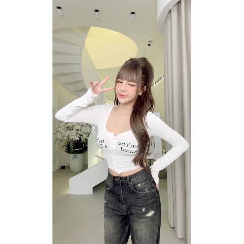 Áo Body Đính Cúc Dọc MPB