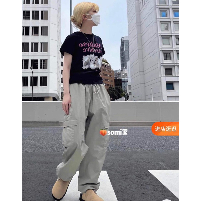 Áo Baby tee thun nữ cotton ngắn tay cổ tròn phong cách uzzlang