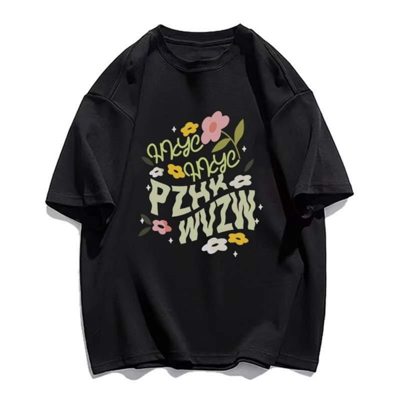 Áo Baby tee thun nữ cotton ngắn tay cổ tròn phong cách uzzlang