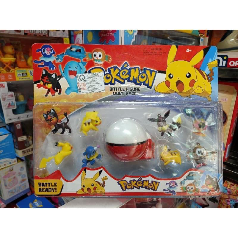 Vỉ đồ chơi mô hình POKEMON❤️
