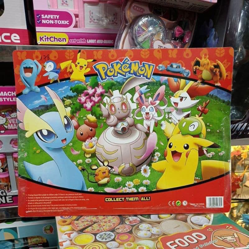 Vỉ đồ chơi mô hình POKEMON❤️