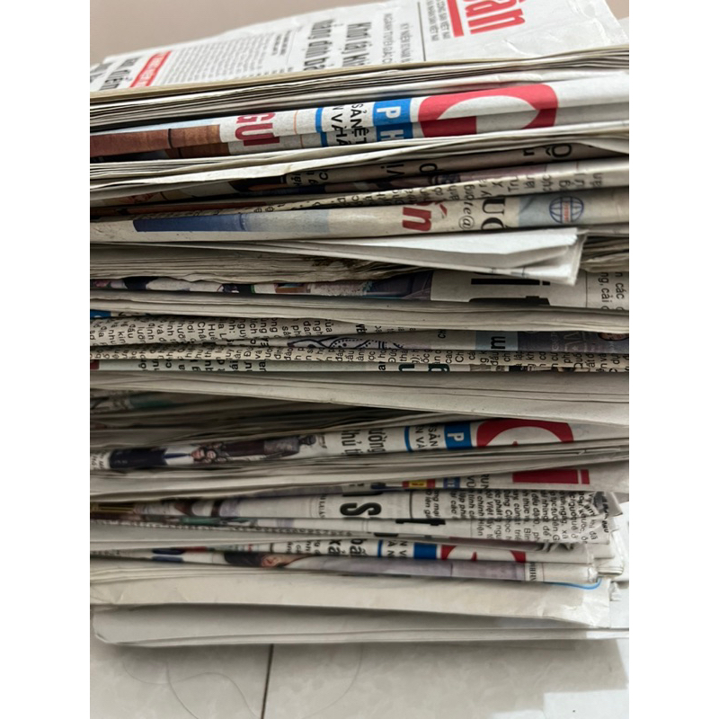 Giấy Báo cũ gói hàng, dán tường, lau kính, che sơn 56 x 80 cm Promax Size 1Kg Giá Rẻ