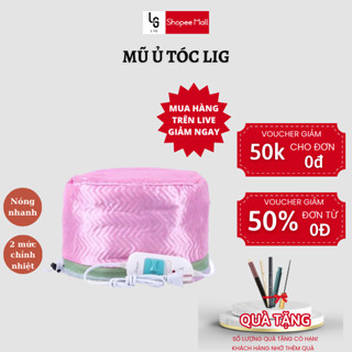 Mũ ủ tóc nhiệt 3 lớp tại nhà LIG giúp phục hồi hư tổn cho tóc chuẩn salon