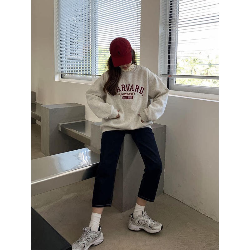Áo sweater HARVARD stylekorean 8240 // Hàng có sẵn🇰🇷