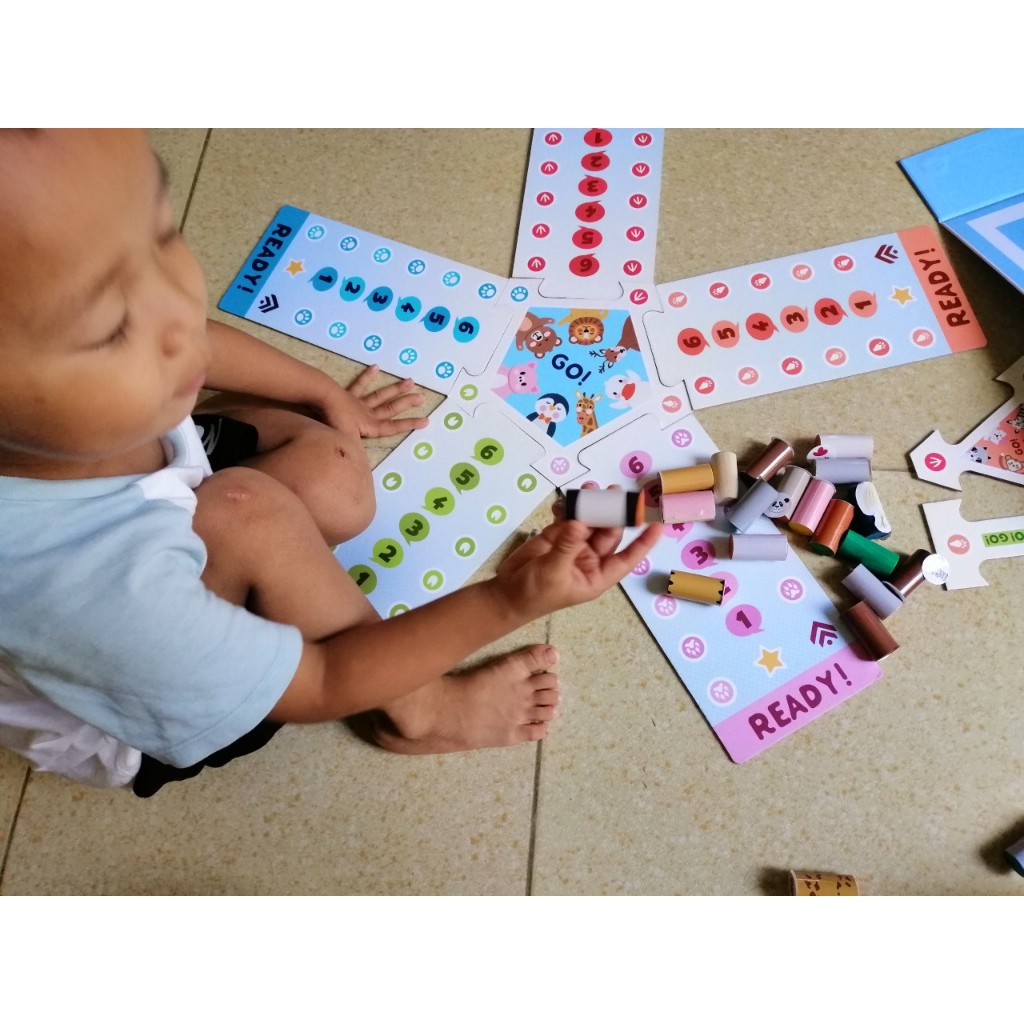 Cờ cá ngựa 2-5 người chơi phiên bản đường đua thú cưng