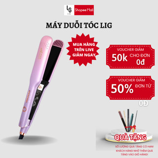 Máy duỗi tóc 2 trong 1 LIG 4 mức nhiệt điều chỉnh - Bảo hành 3 tháng