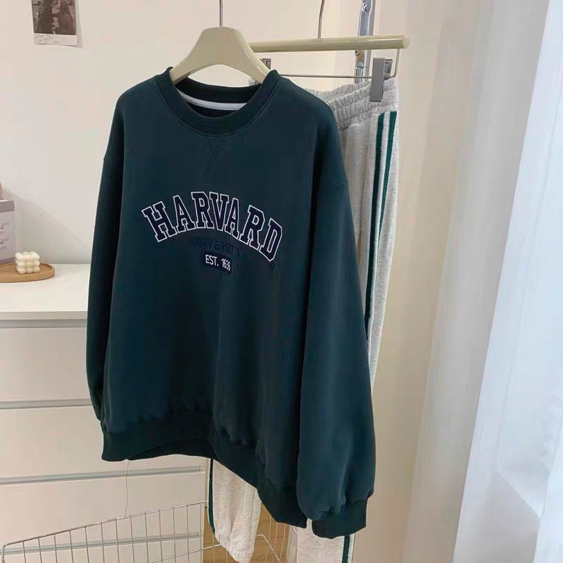 Áo sweater HARVARD stylekorean 8240 // Hàng có sẵn🇰🇷