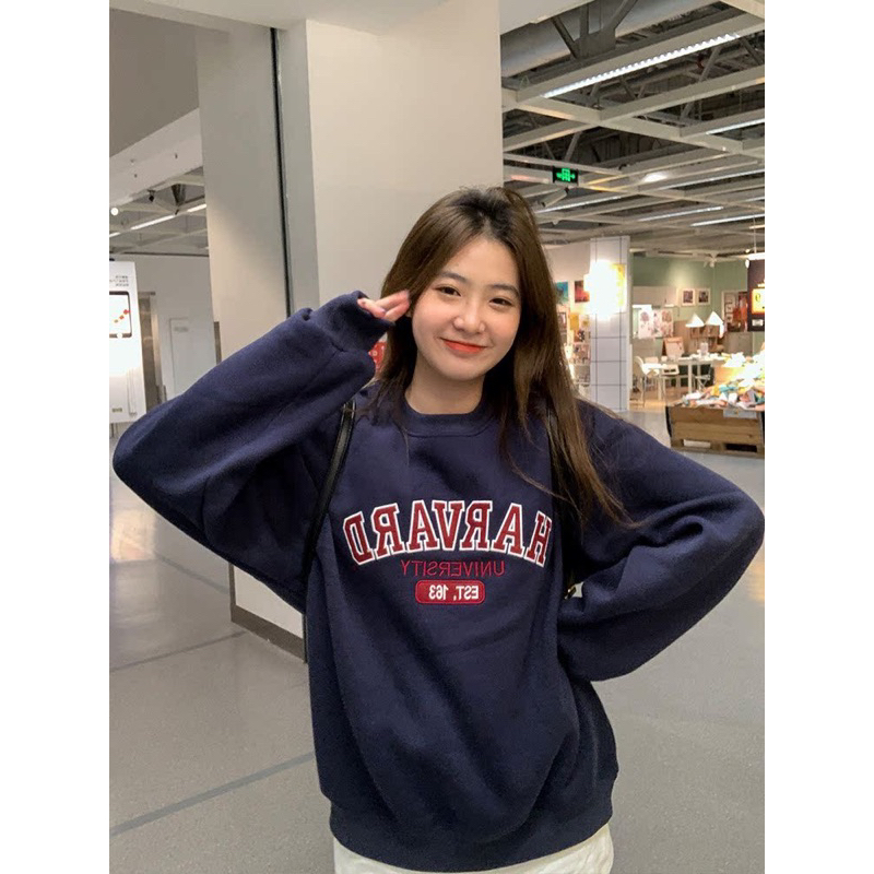 Áo sweater HARVARD stylekorean 8240 // Hàng có sẵn🇰🇷