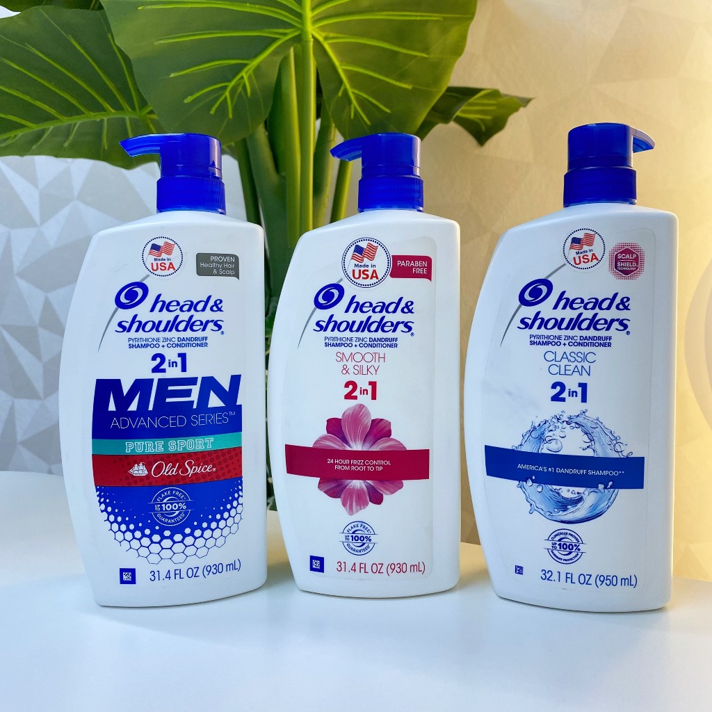 Gội Xả 2IN1 Head & Shoulders Sạch gàu 930/950ml