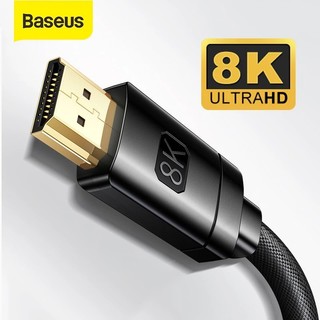 Cáp HDMI 2.1 Baseus 8K/60Hz 4K/120HZ 48Gbps cho Xiaomi Mi Box / PS5 /PS4 / laptop / TV / màn hình / máy chiếu
