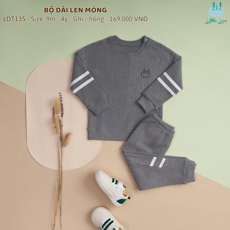 Little - Bộ dài len mỏng