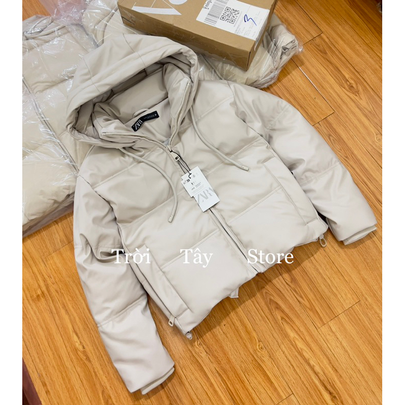 Áo khoác bông siêu ấm gọn gàng năng động hàng việt nam xuất khẩu