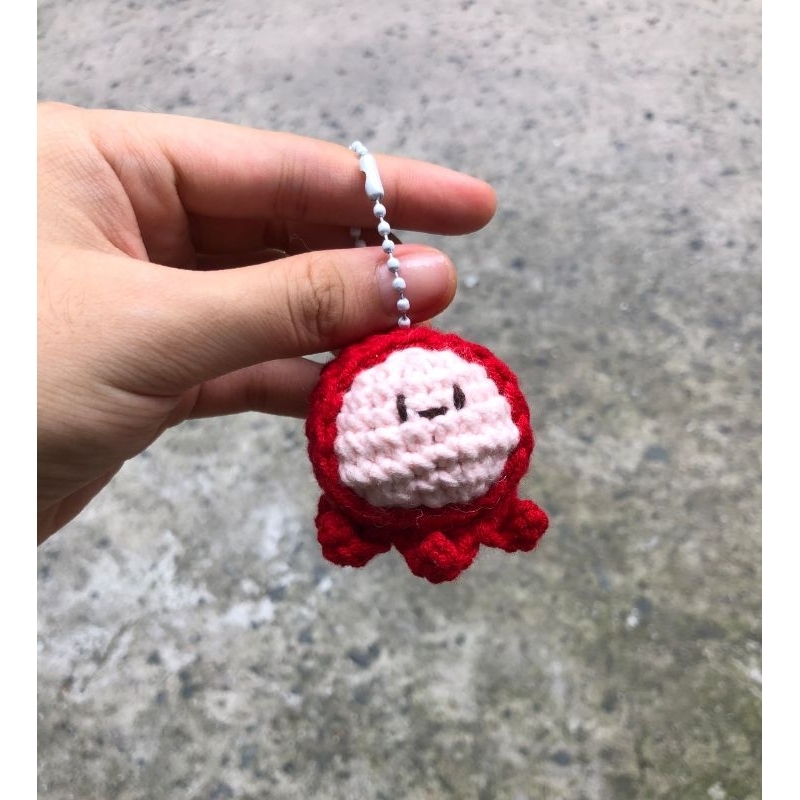 Móc khóa len handmade bạch tuộc đáng yêu TiemhoaTnhi