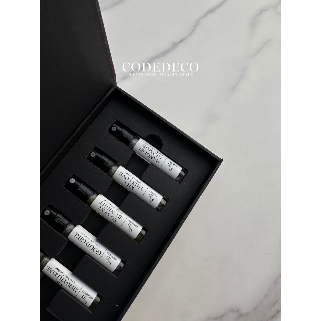 Tinh dầu nước hoa CODEDECO So Sexy By Night gợi cảm, ngọt ngào Vial  2.5ml