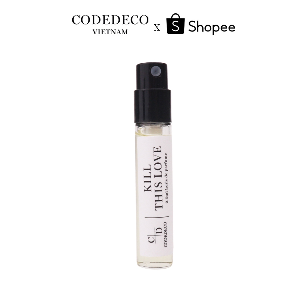 Tinh dầu thơm CODEDECO Kill This Love Vial 2.5ml