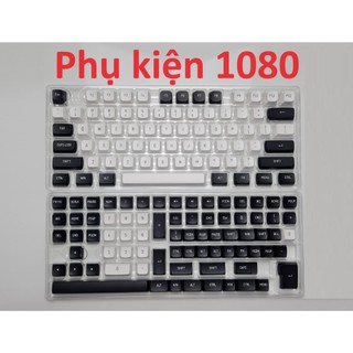 Keycap panda - keycap pbt double shot 149 CSA profile - Đen trắng Không Xuyên Led. Profile: Cherry PBT In Dye - Sub