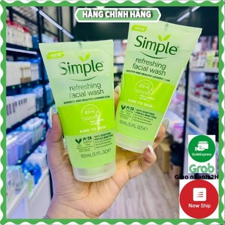 Sữa rửa mặt Simple refreshing 150ml