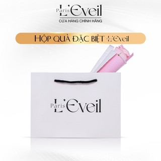 Túi giấy đựng quà L'Eveil chính hãng kèm 1 bông hoa hồng sáp cao cấp