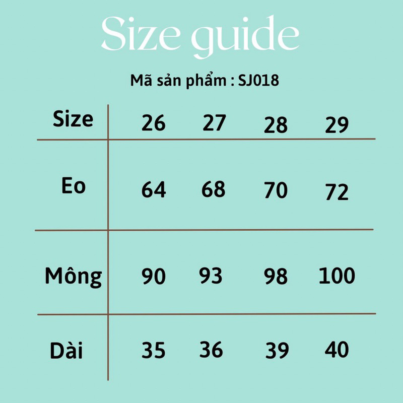 SJ018 Short xăn lai