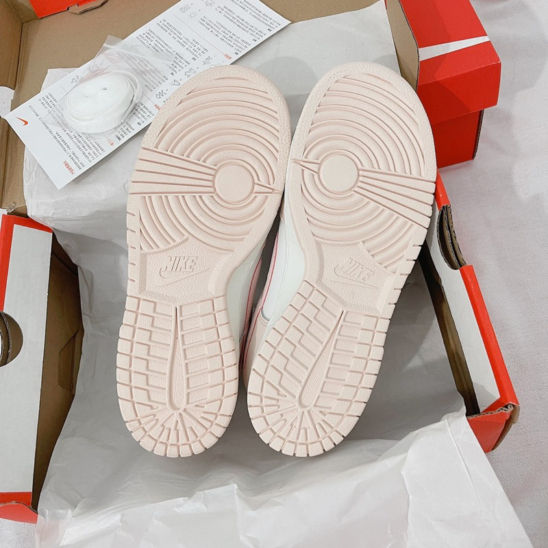 Giày Thể Thao Njke SB Hồng Trắng hàng đẹp cao cấp  giầy sneaker nữ pink baby bánh bèo