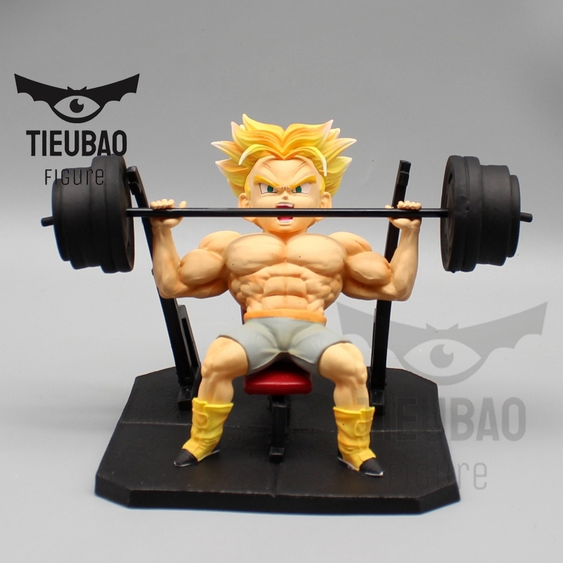 Mô hình Dragon Ball Goku tập tạ chất