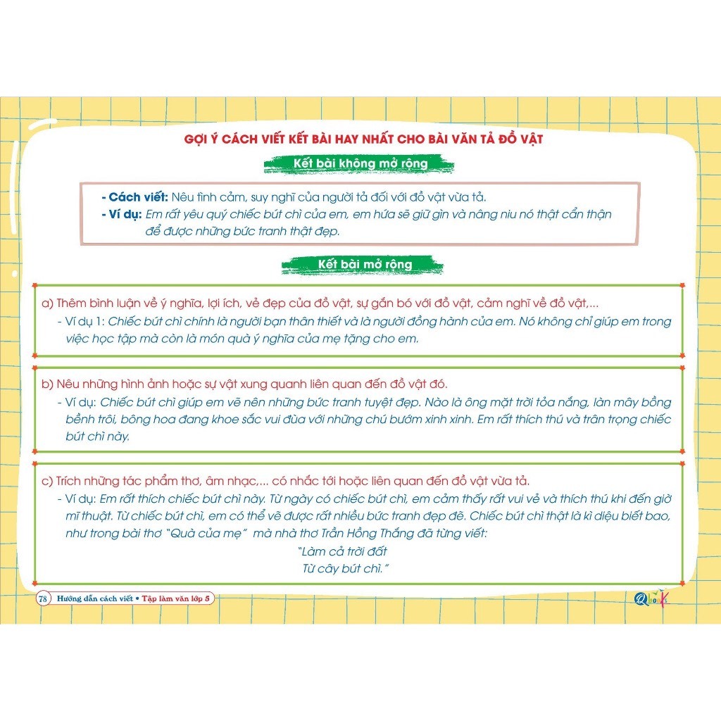 Sách - Hướng Dẫn Cách Viết Tập Làm Văn Lớp 5 - Cả Năm