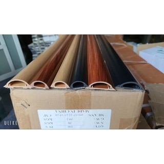 Gen bán nguyệt vân gỗ D30,Nẹp sàn bán nguyệt