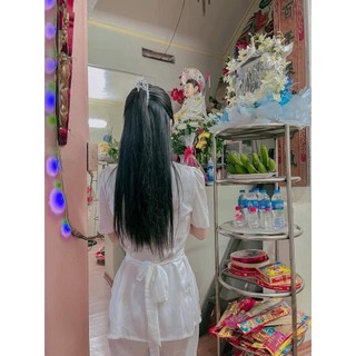 Đồ Lam Lụa Cao Cấp Bọc cổ tàu -  L11