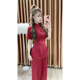 Đồ Lam Lụa Cao Cấp Bọc cổ tàu -  L11