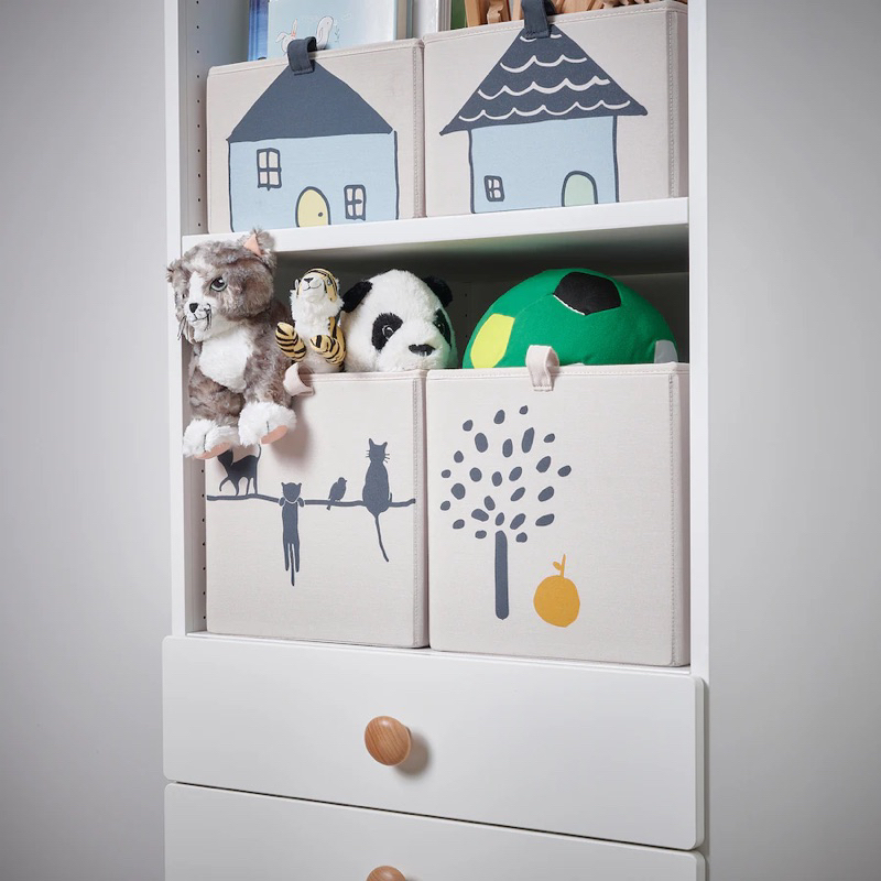 Hộp đựng đồ 26x37x17 BARNDRÖM IKEA chính hãng