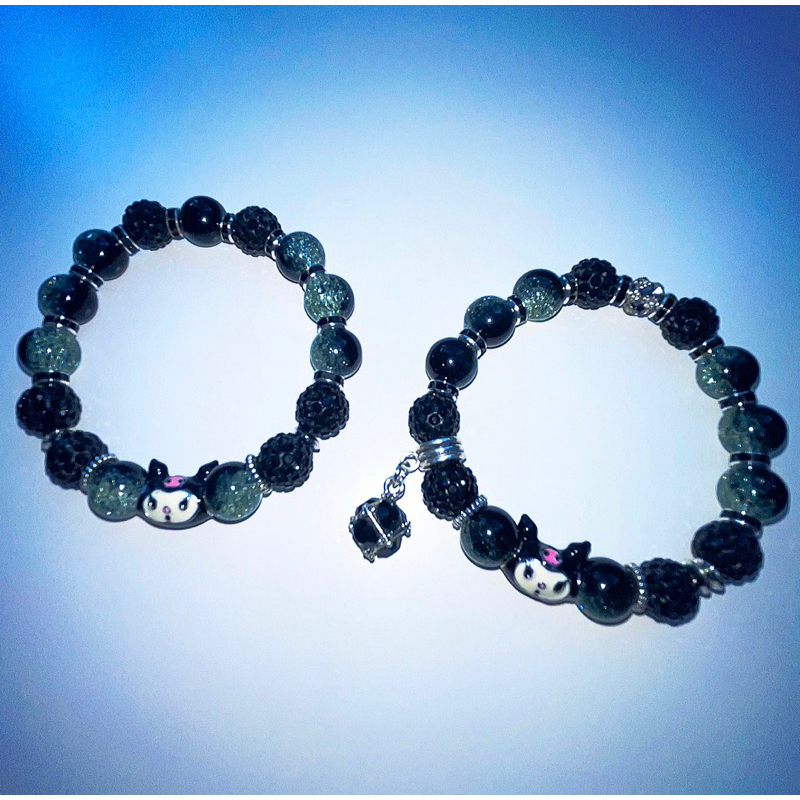 Vòng tay pha lê Kuromi