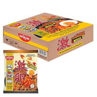 [HCM] Thùng 30 gói mì cay Nissin Đủ Vị, vị gà cay, vị phô mai, vị trứng muối [MÌ CAY HÀN QUỐC] date 04-2024