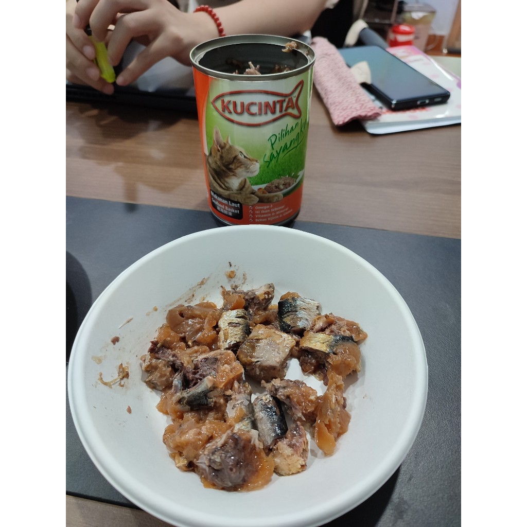 Pate Lon Kucinta 400G Siêu Thịt Cá Dinh Dưỡng Cho Mèo