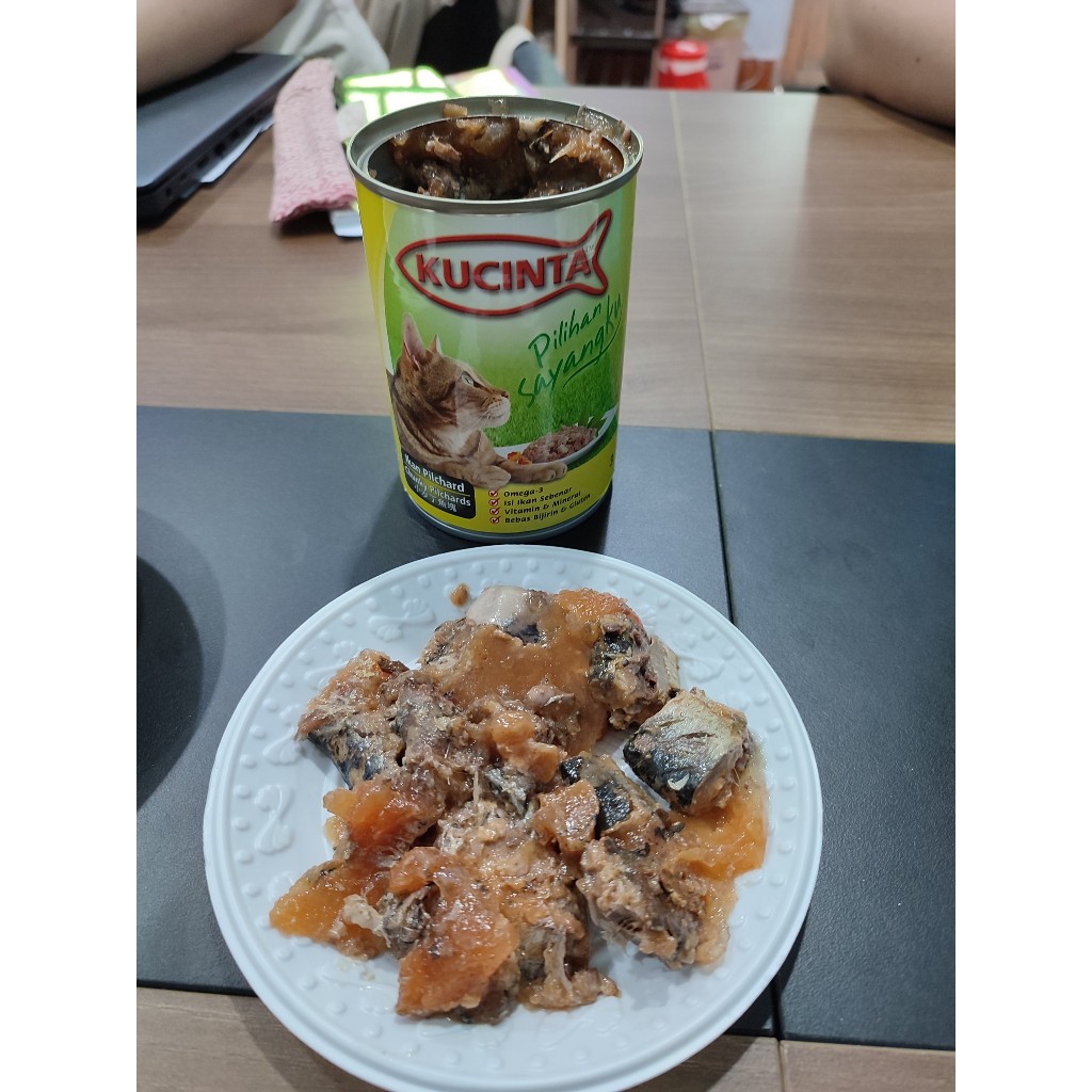 Pate Lon Kucinta 400G Siêu Thịt Cá Dinh Dưỡng Cho Mèo