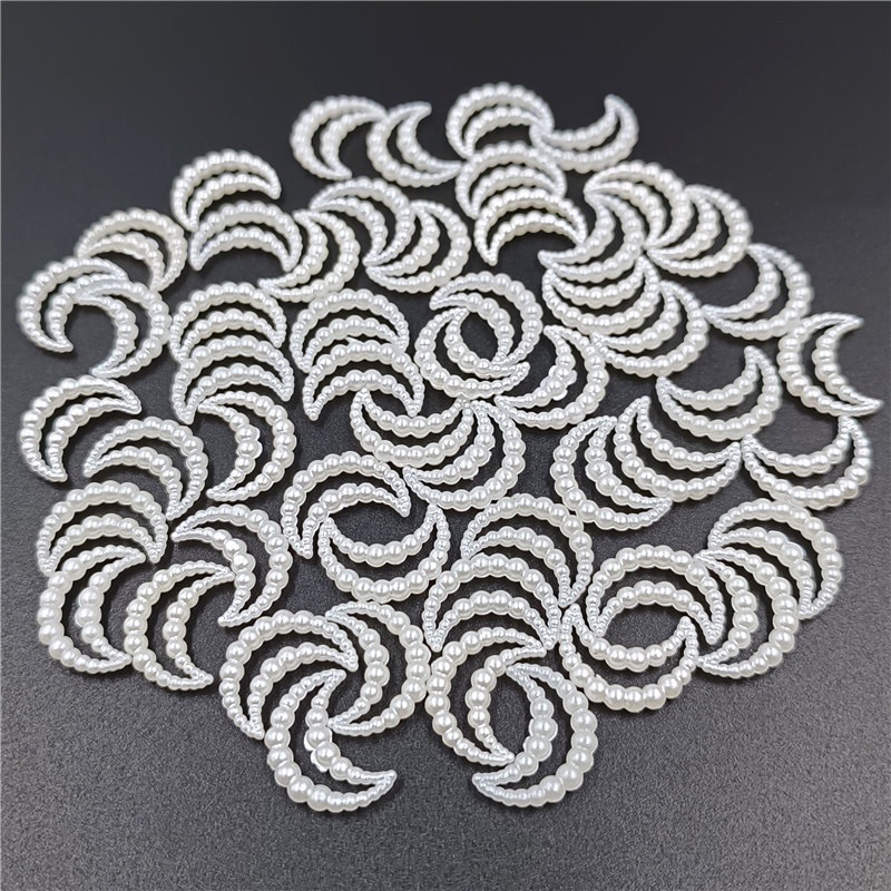 Set 40 hạt trai trang trí toploader, nail