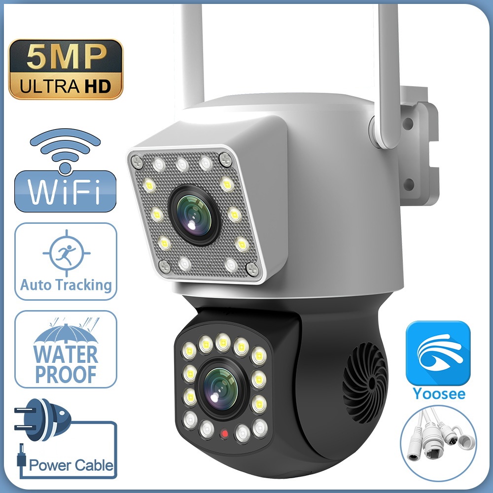Camera Wifi  PTZ Siêu nét, Góc rộng - Camera Xoay 350°, Đàm thoại, Nhìn đêm có màu, phát hiện chuyển động thông minh