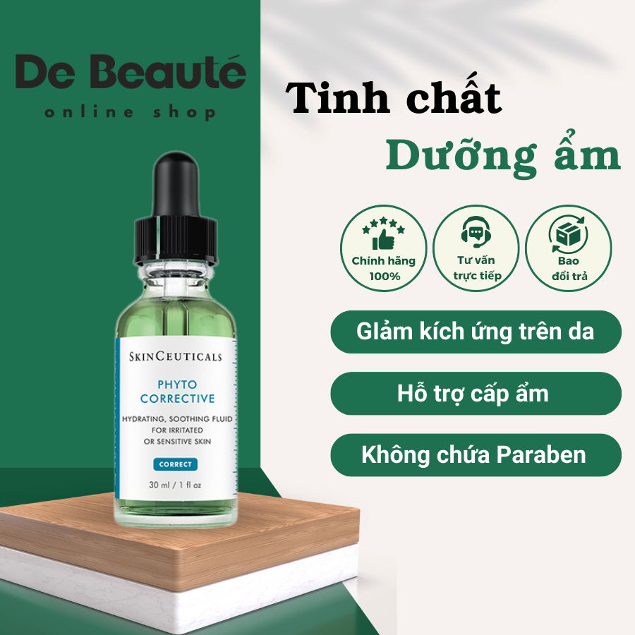 [HÀNG CÔNG TY] Serum Phục Hồi Phyto Skinceuticlas, Tinh Chất Dưỡng Ẩm Và Làm Dịu Da SkinCeuticals Phyto Corrective 30ml