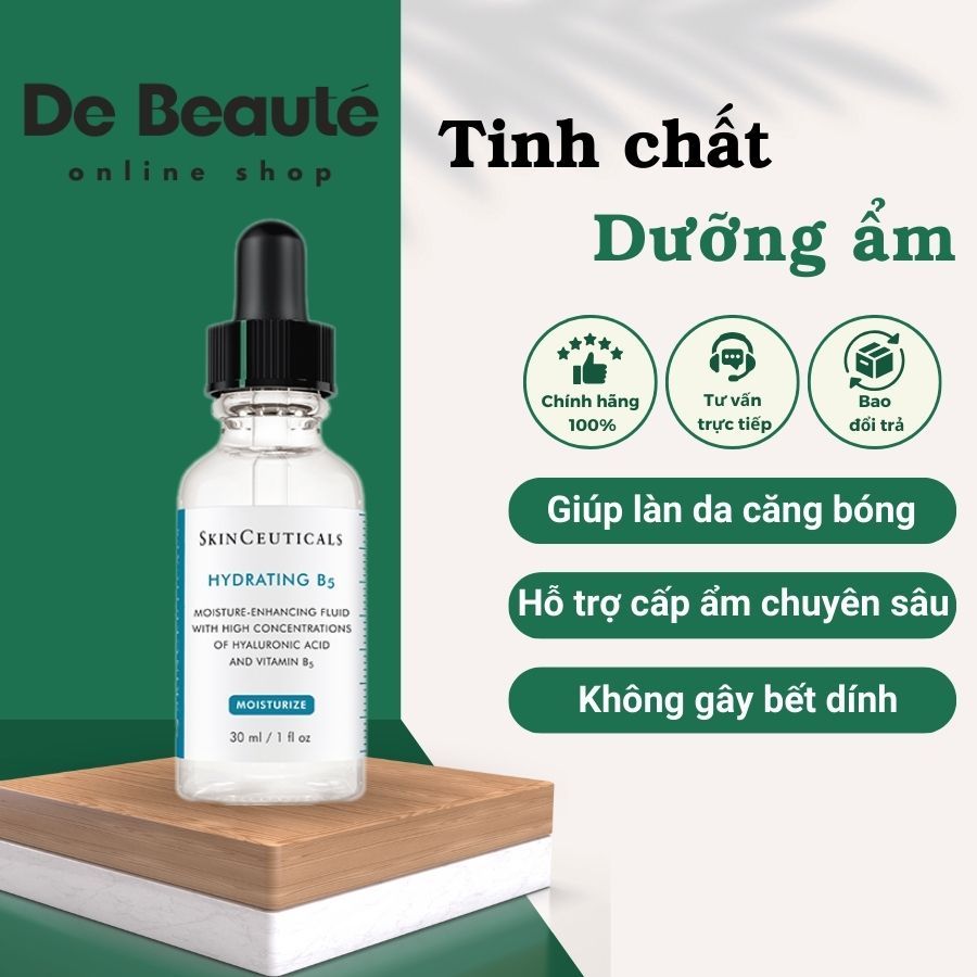 Tinh Chất Dưỡng Ẩm, Cấp Nước, Hồi phục da B5 Skinceuticals