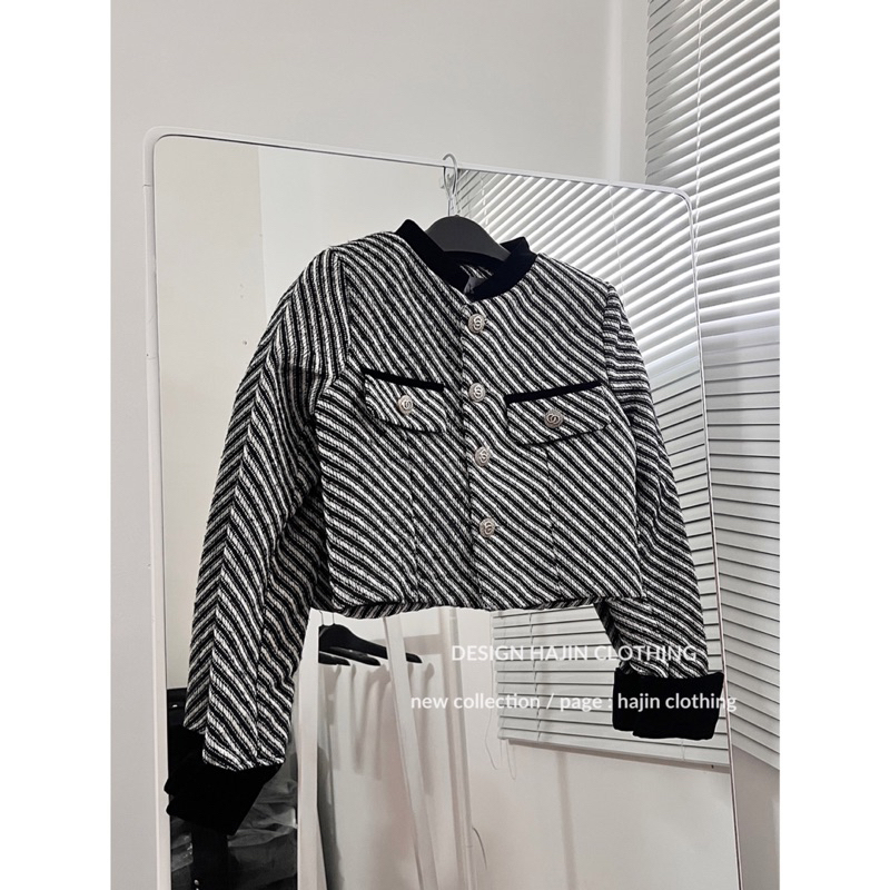ÁO KHOÁC DẠ TWEED FULL MẪU SẴN KHO