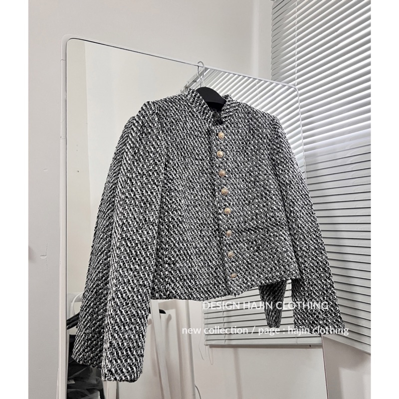 ÁO KHOÁC DẠ TWEED FULL MẪU SẴN KHO