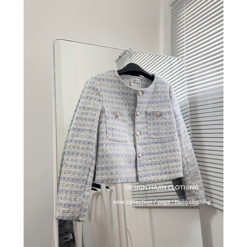 ÁO KHOÁC DẠ TWEED FULL MẪU SẴN KHO