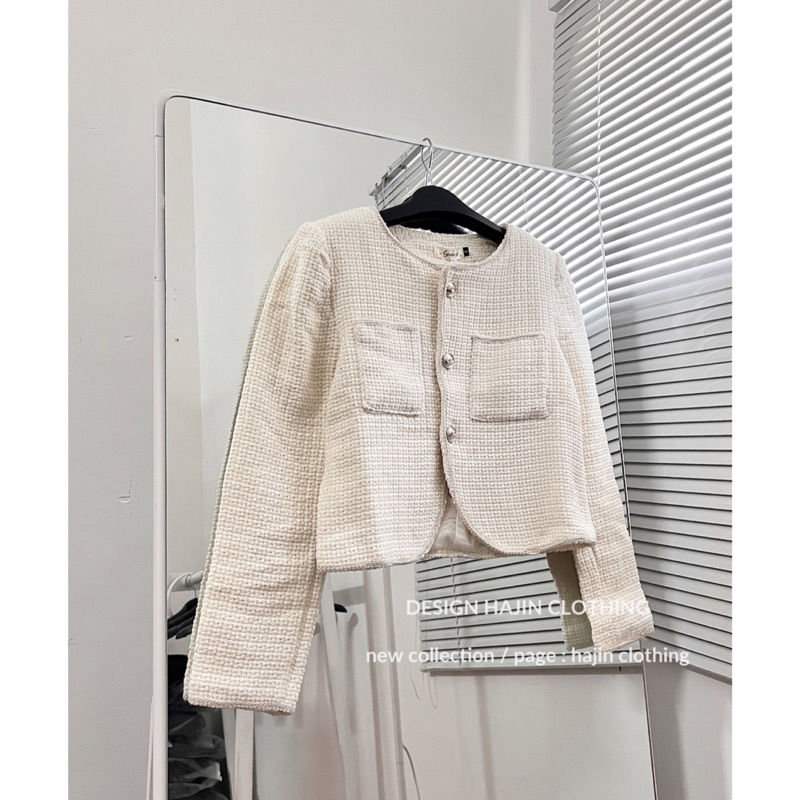 ÁO KHOÁC DẠ TWEED FULL MẪU SẴN KHO