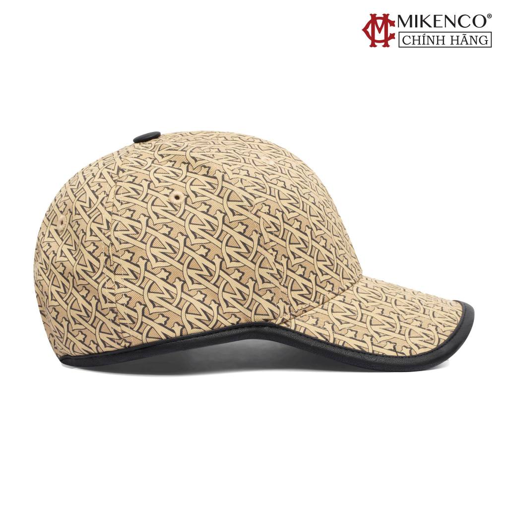 Mũ lưỡi chai unisex MIKENCO Monogram Cap S23